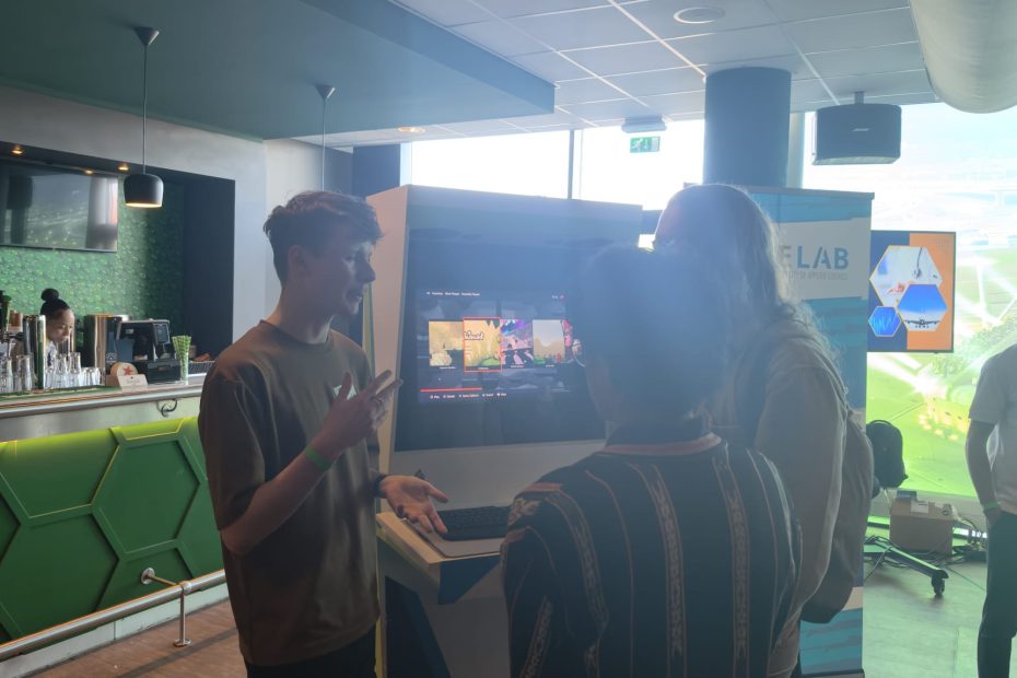 GameLab Arcade steelt de show op de ICT Carrièredag