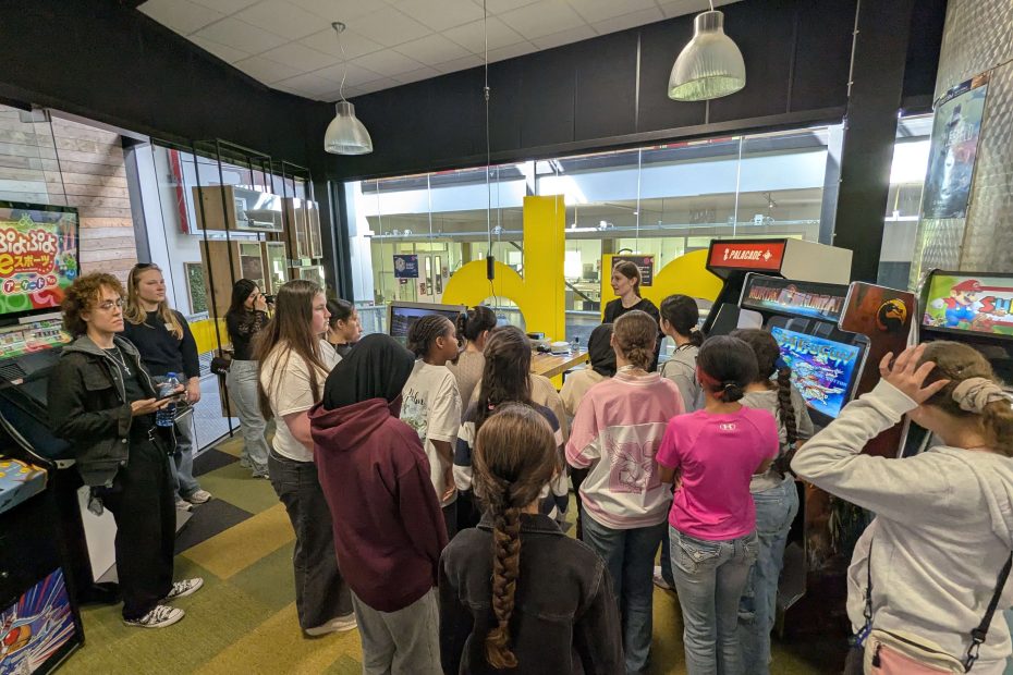 Girls Day in het GameLab: games bouwen, spelen en inspireren